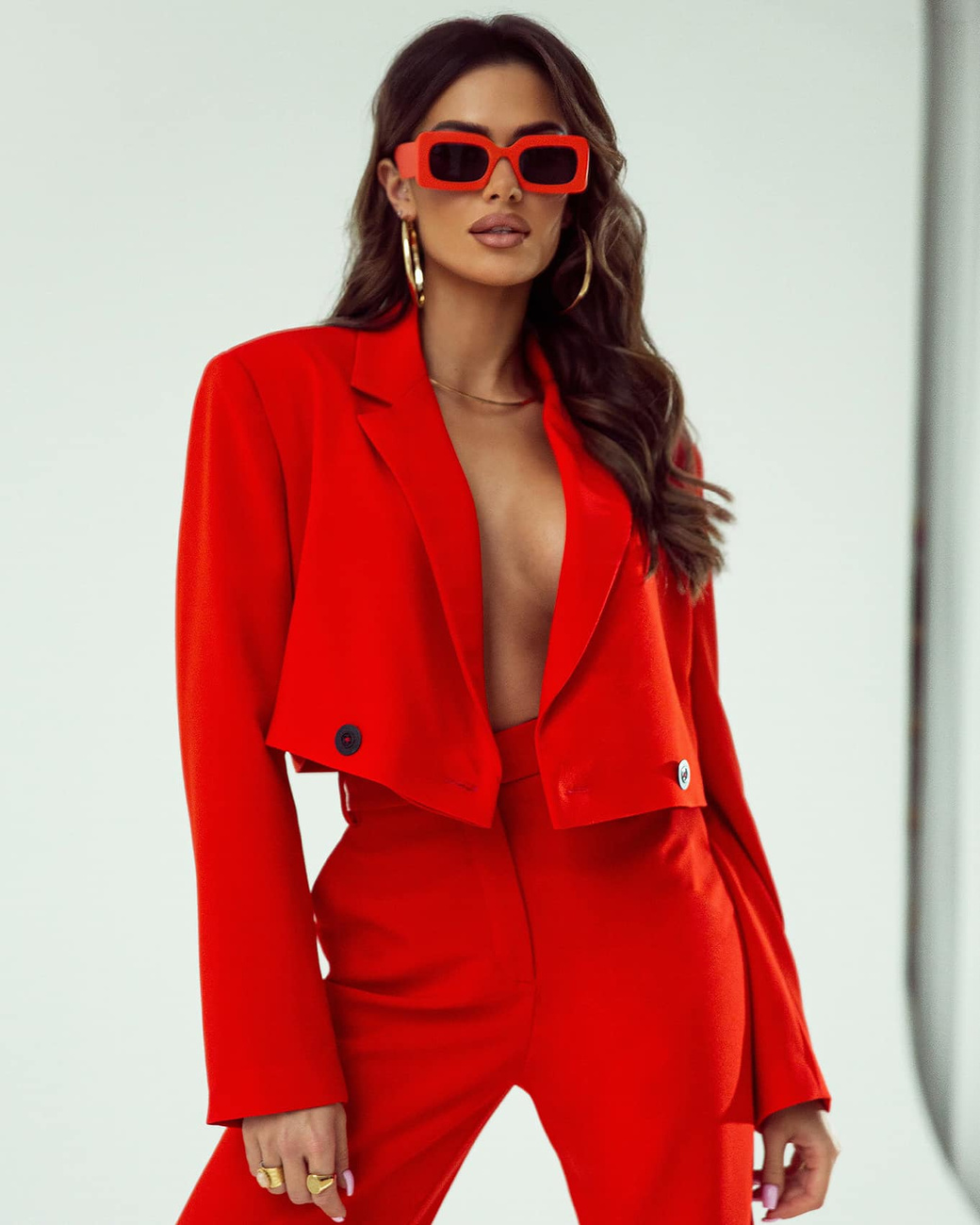 Komplet damski GARNITUR SET COSMO- FUKSJA