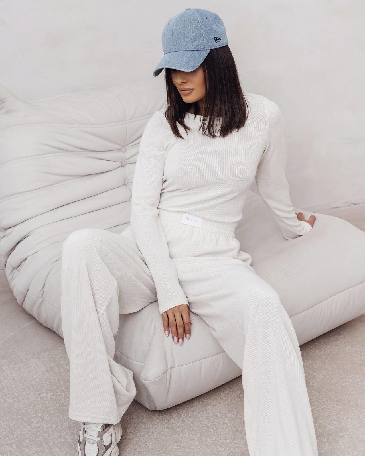 Komplet dresowy  2w1 Hanna  dzianinowy crem