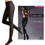 Rajstopy Microfibre 40 den Nero