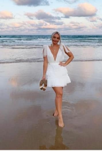 SUKIENKA LARA HISZPANKA TIULOWA Z KORONKAMI- ecru