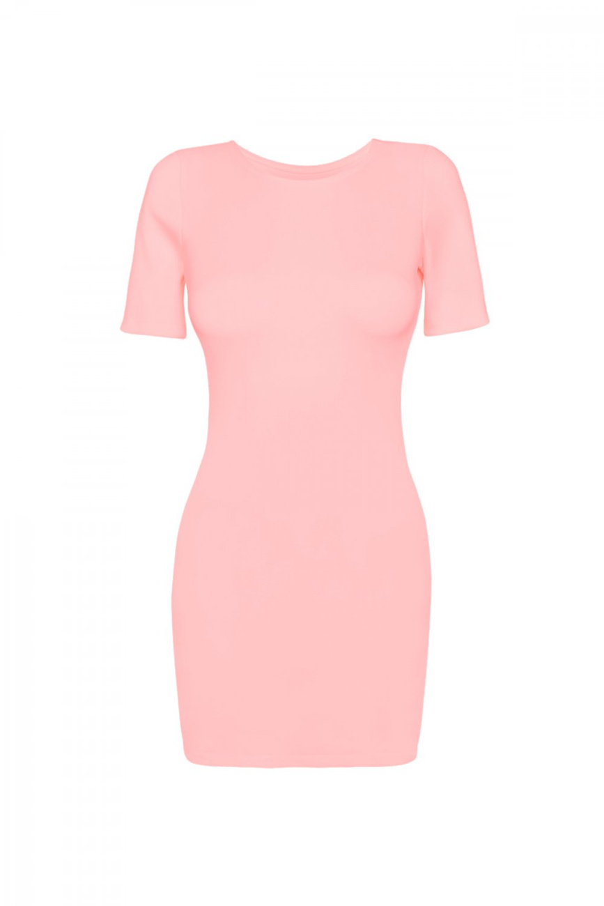  Whitney Krótka Pomarańczowa Sukienka Ołówkowa Na Imprezę
