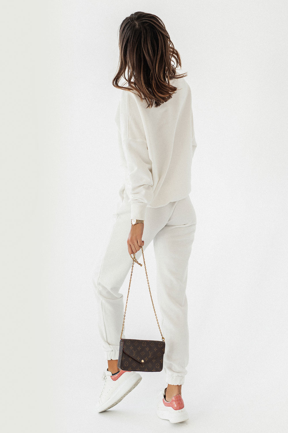 śmietankowa Bluza Oversize Morelli