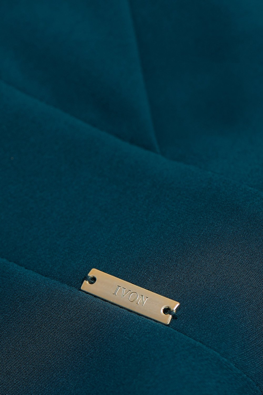  Paola Zielona Wizytowa Mini Sukienka Ołówkowa Do Pracy
