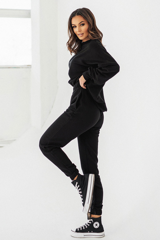 Czarna Bluza Oversize Morelli
