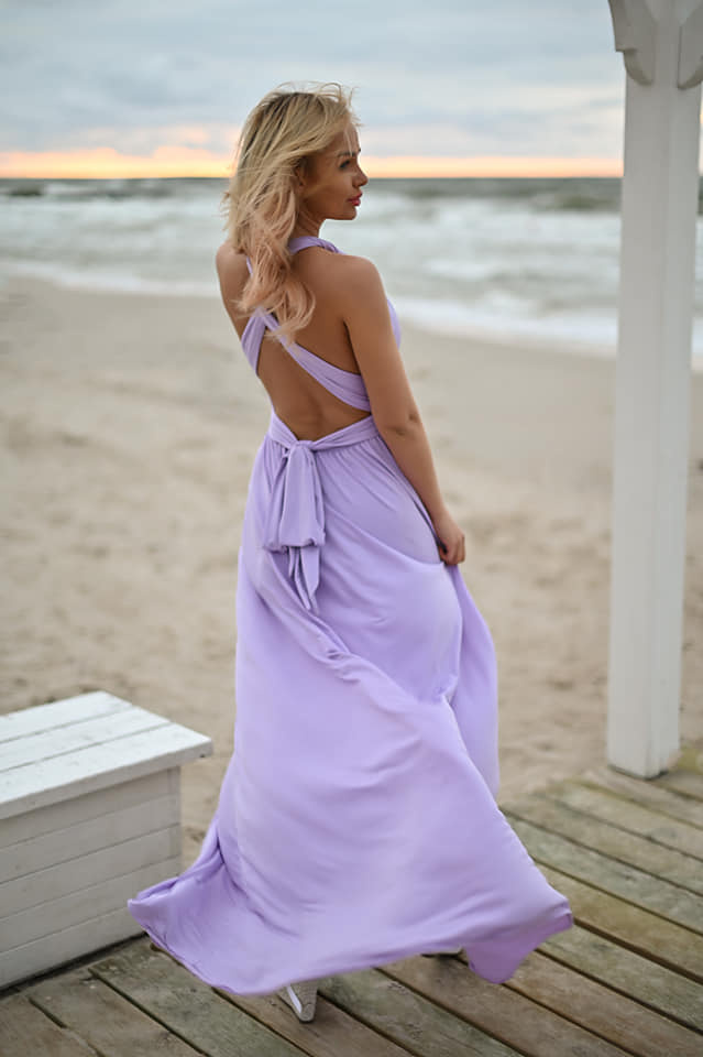 Sukienka Katia- lila