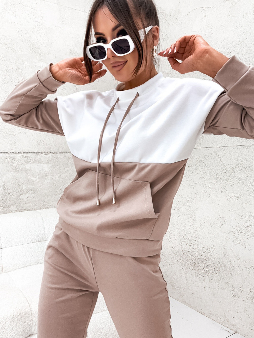 Komplet dresowy  Lorenzo- beżowy